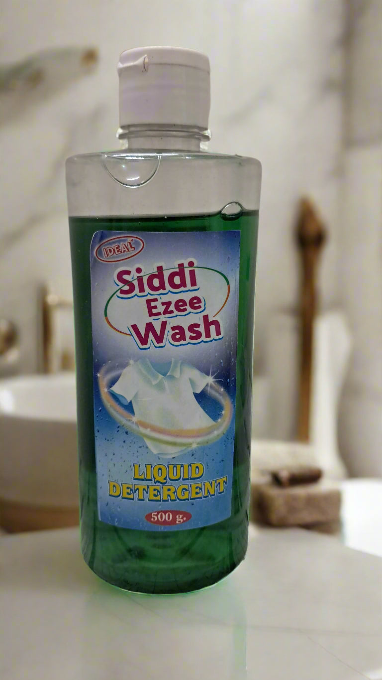 Siddhi Ezee Wash Liquid Detergent – 1kg | Powerful Stain Removal, Gentle on Fabrics